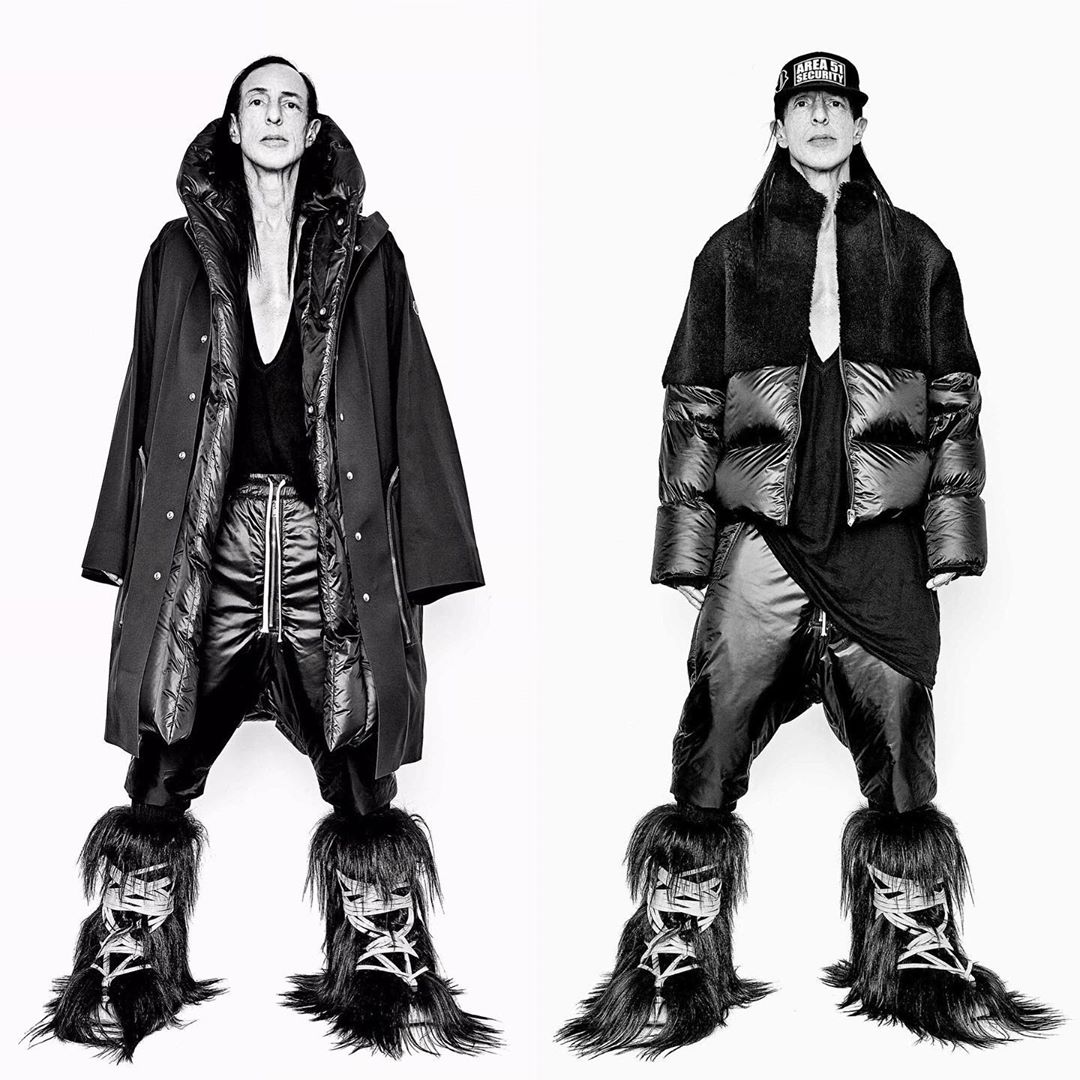 Rick Owens Teases Pieces From Moncler Collaboration – PAUSE Online ...