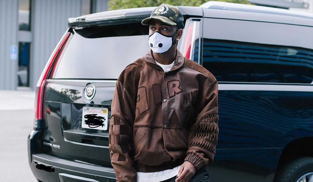 SPOTTED: Big Sean Dons Nike Leather Jacket & Nike Dunks