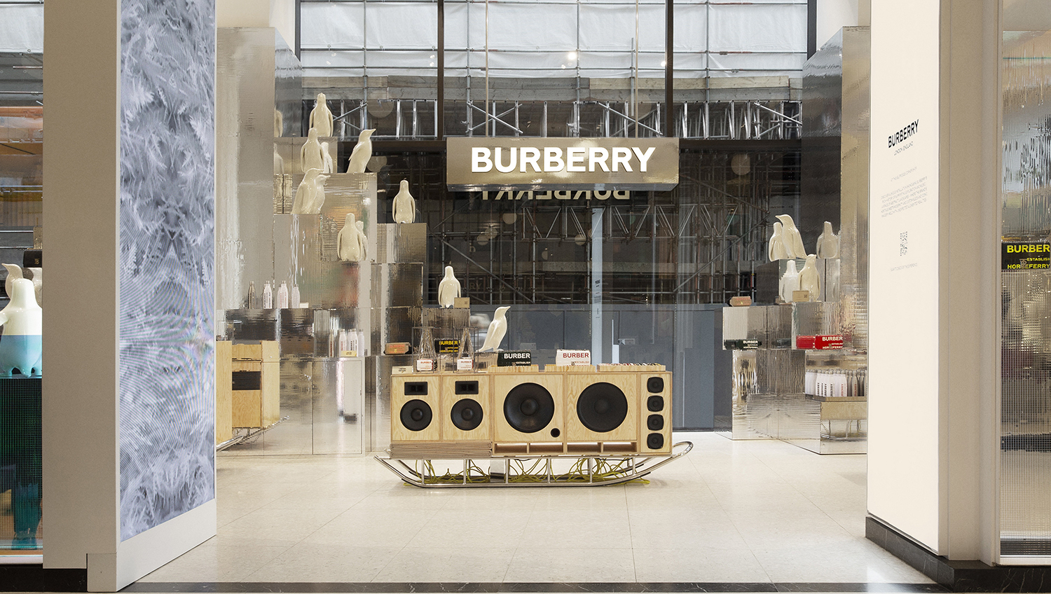 Burberry Opens Up Immersive Space at Selfridges Corner Shop