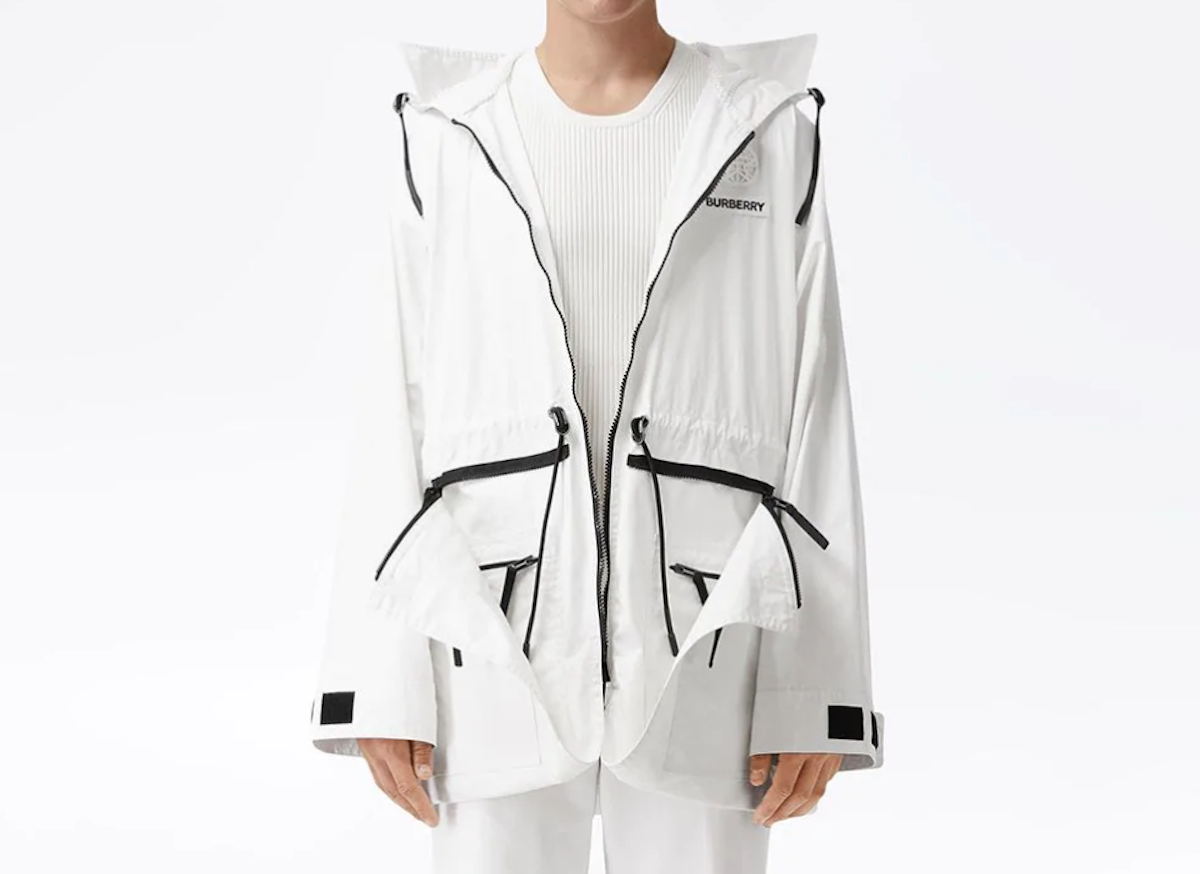 PAUSE or Skip: Burberry Zip Panel Technical Parka