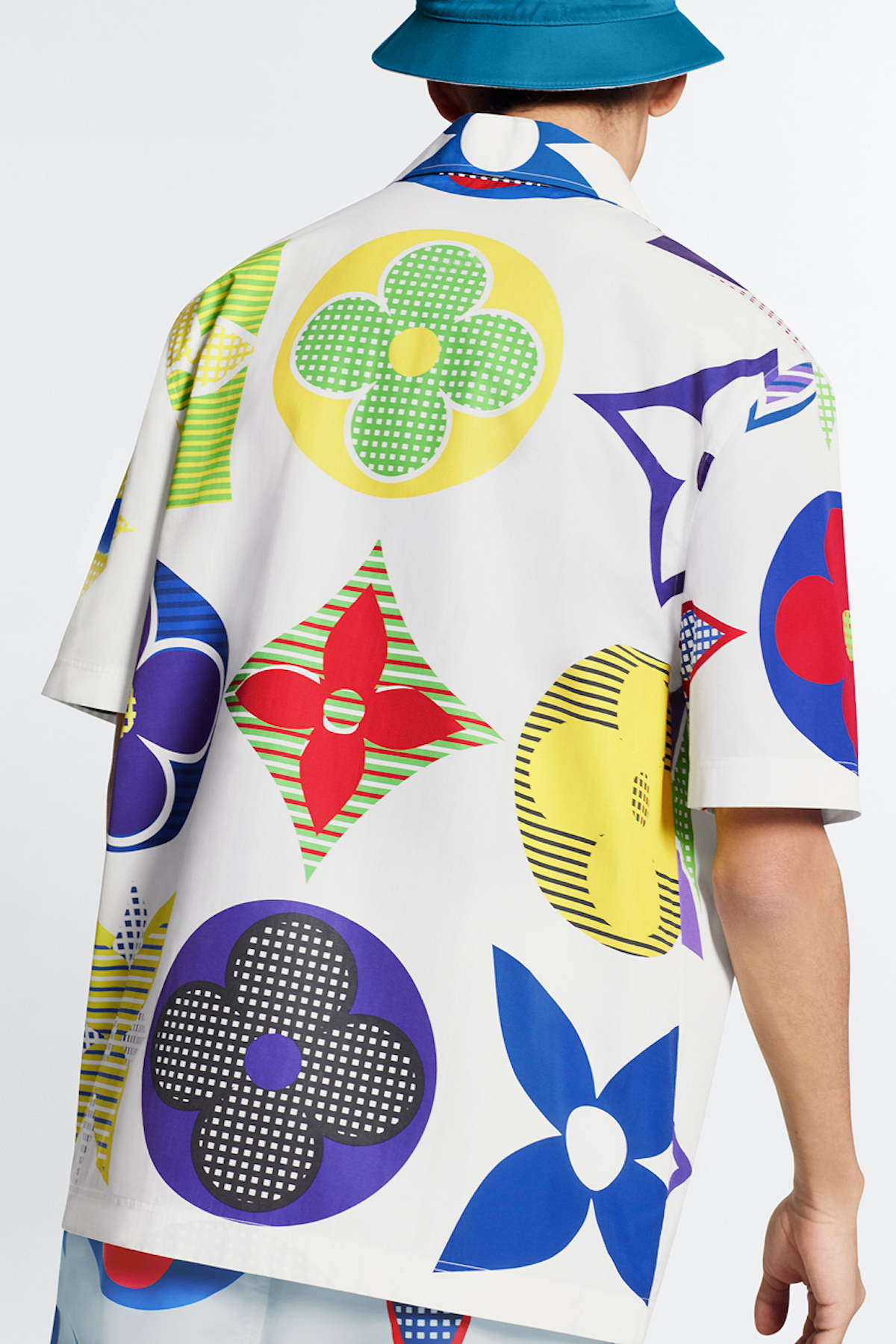 Louis Vuitton 2020 Multicolor Monogram Hawaiian Shirt - White
