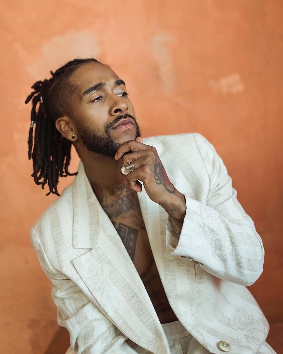 SPOTTED: Omarion Dons Archive Dior for PREME MAGAZINE