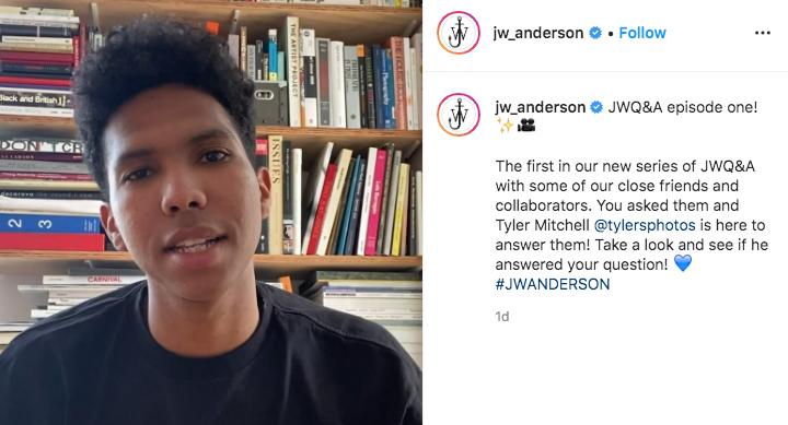JW Anderson Launches Digital Interview Series