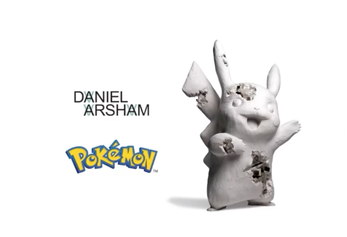Daniel Arsham Announces Collaboration with Pokémon & Uniqlo