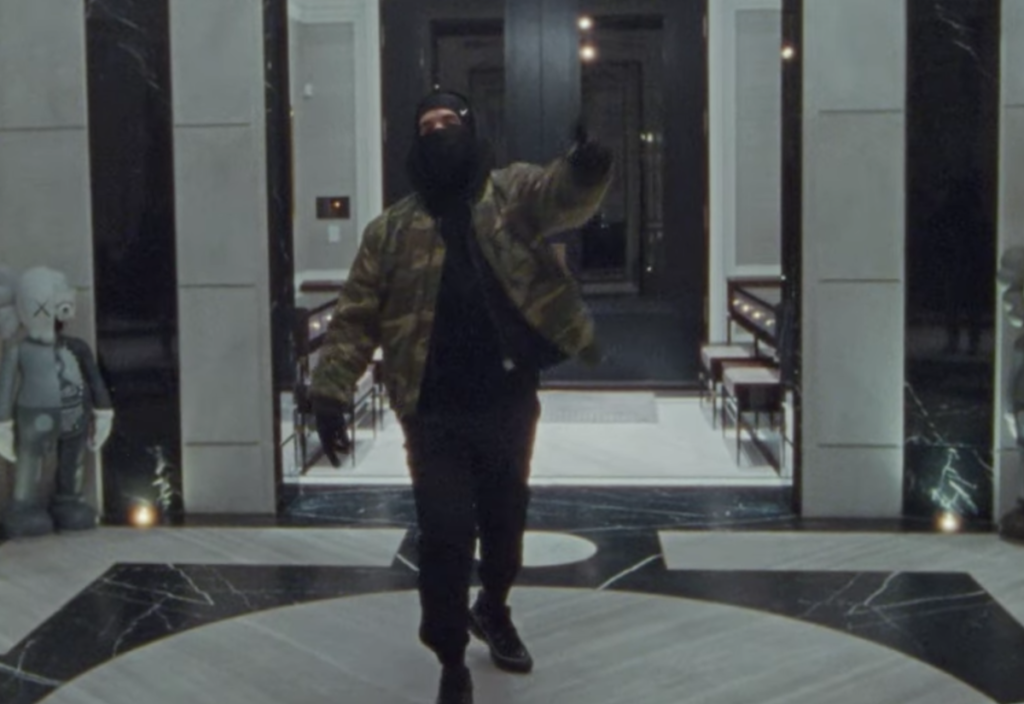 Drake Films 'Toosie Slide' Video in Raf 