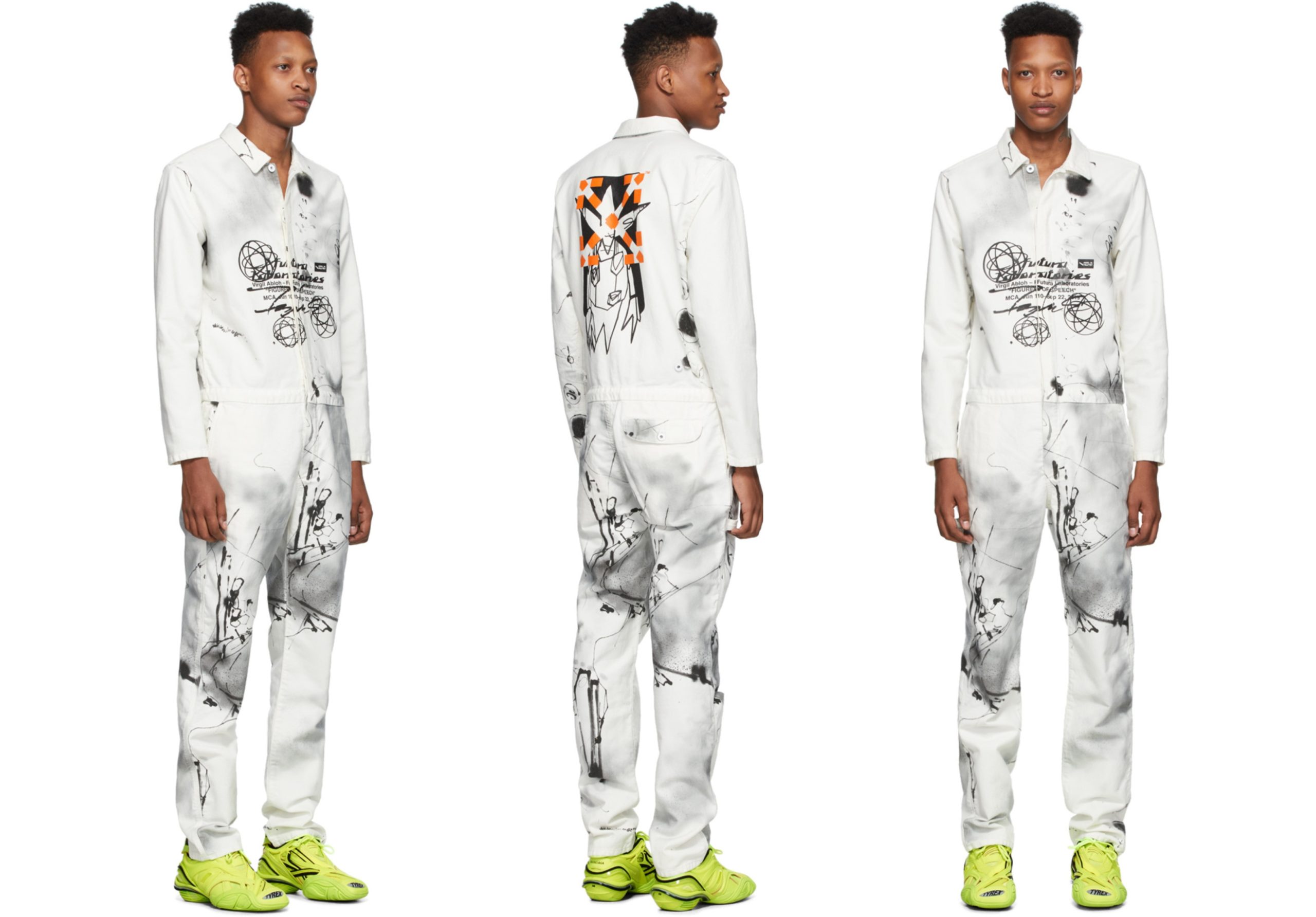 PAUSE or Skip: Off-White x Futura Edtion Boiler Jumpsuit