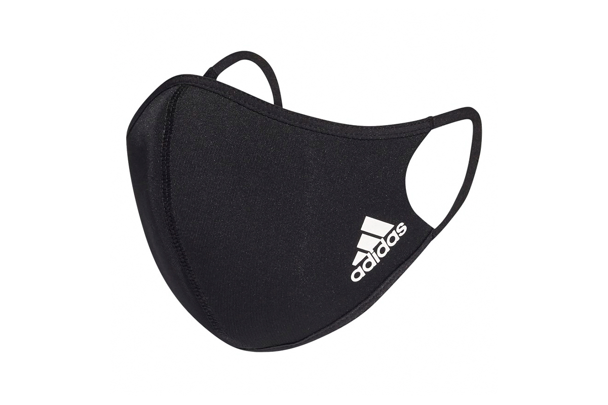 Adidas Drops Black Re-Useable Face Mask Packs
