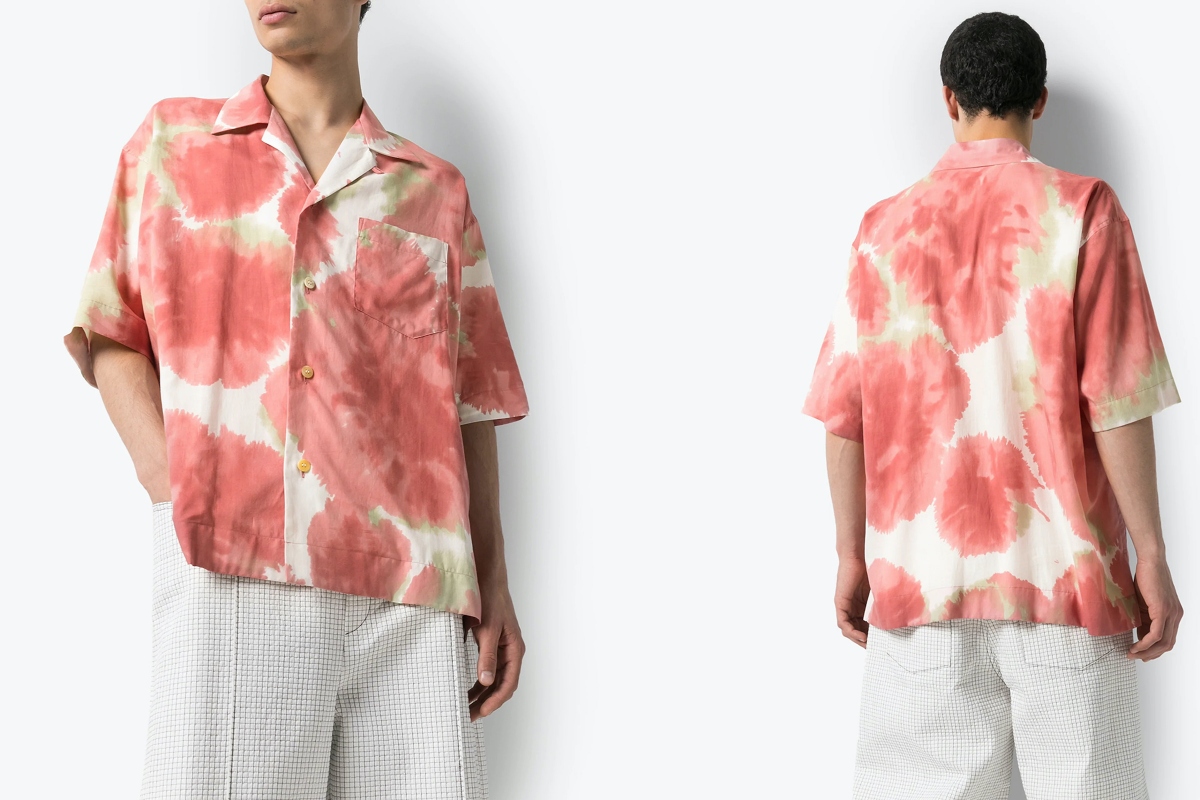 PAUSE or Skip: Issey Miyake Men Oversized Tie-Dye Shirt