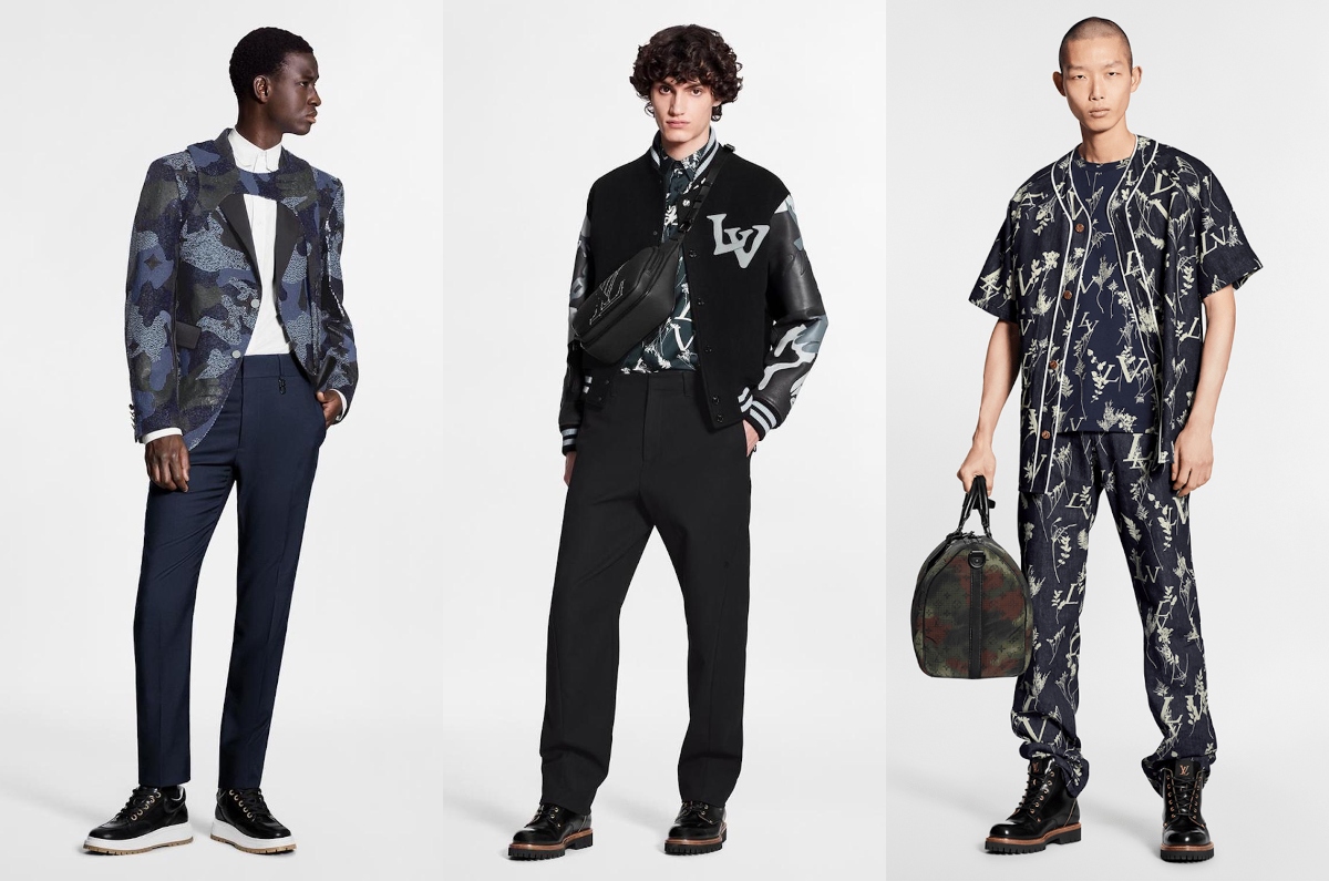 Louis Vuitton Menswear Introduce “Camo Monogram” and “Leaf” Ranges