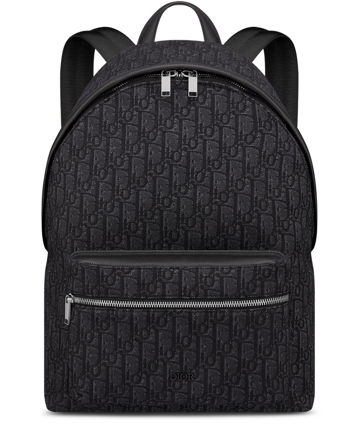 dior black backpack