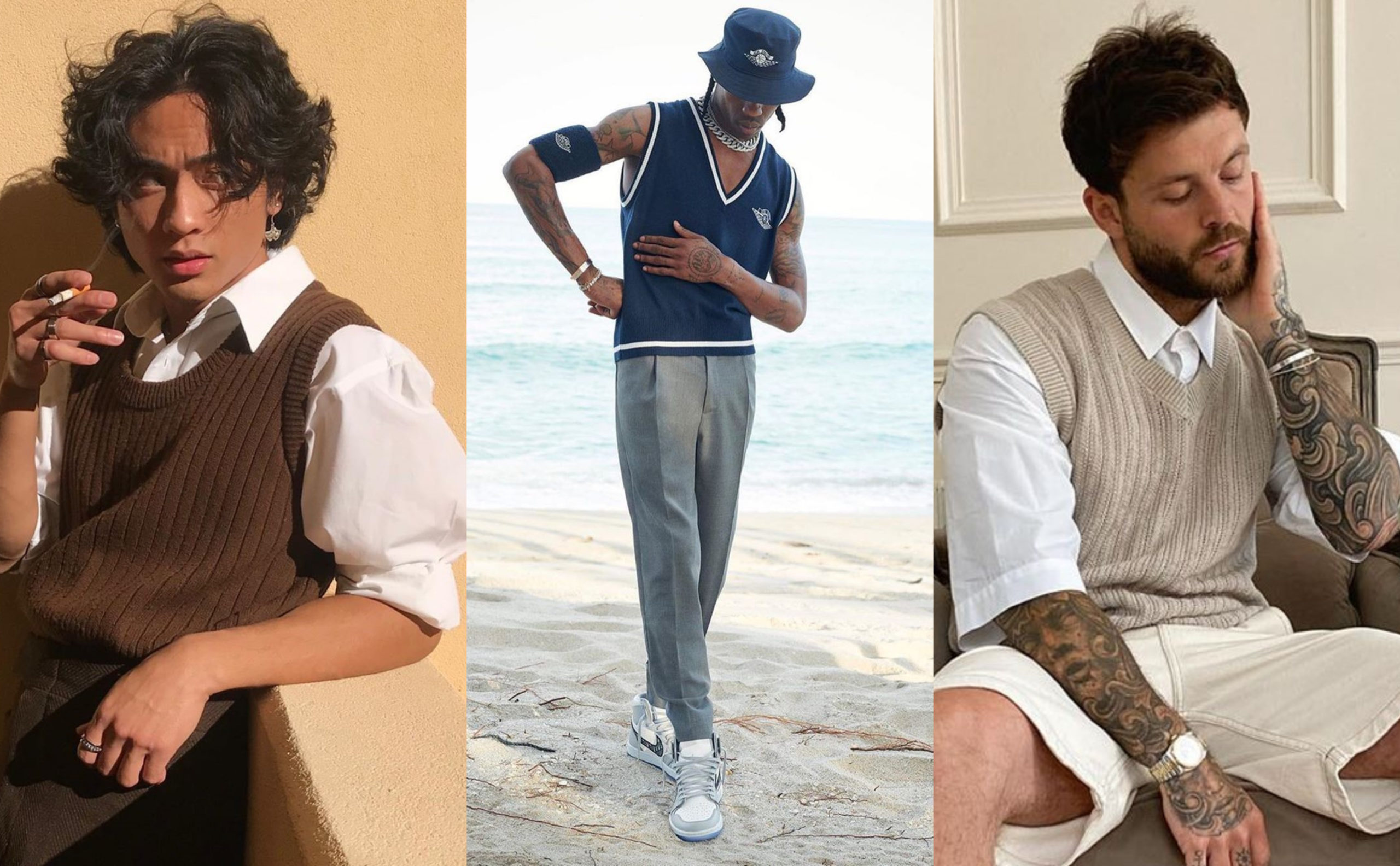 14 Stylish Sweater Vest Outfits to Wear This Fall