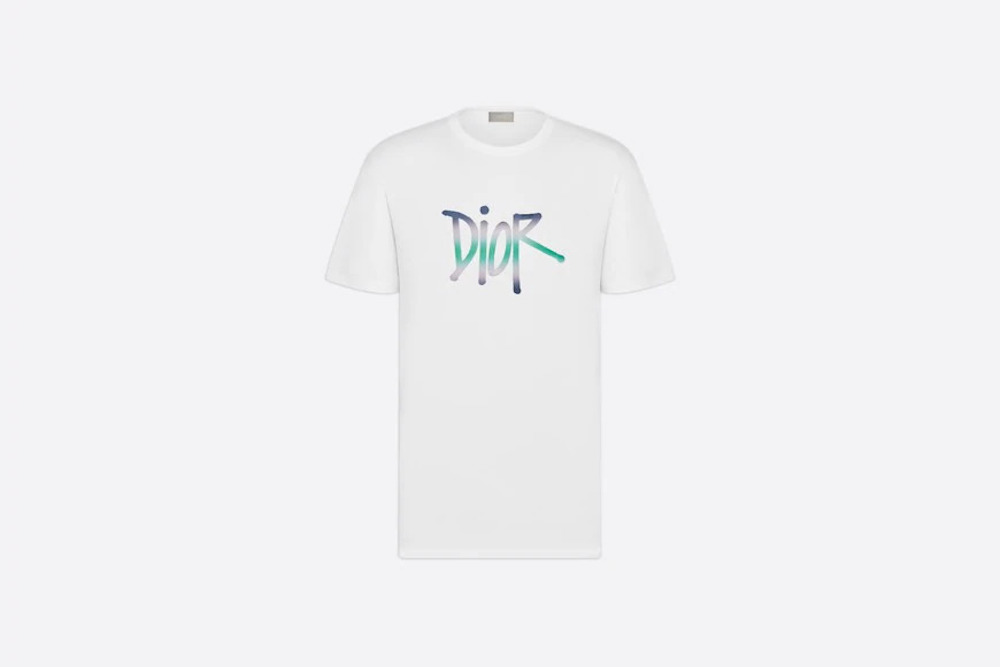 dior stussy tshirt