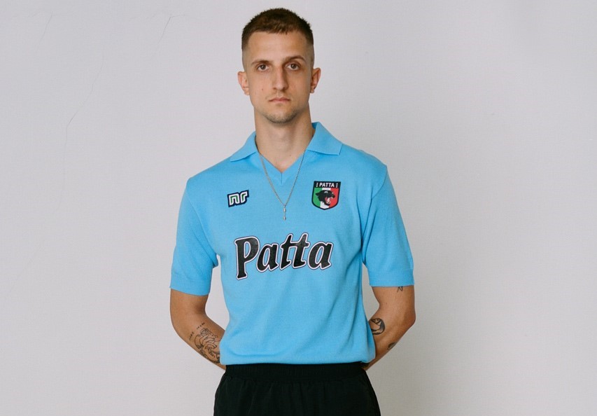 Patta Re-imagines retro Naples Football Shirt with NR Ennerre
