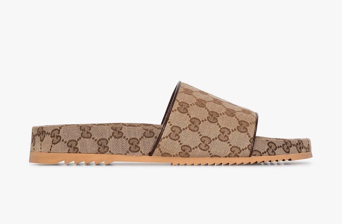 PAUSE or Skip: Gucci Brown GG Supreme Sandals – PAUSE Online | Men's
