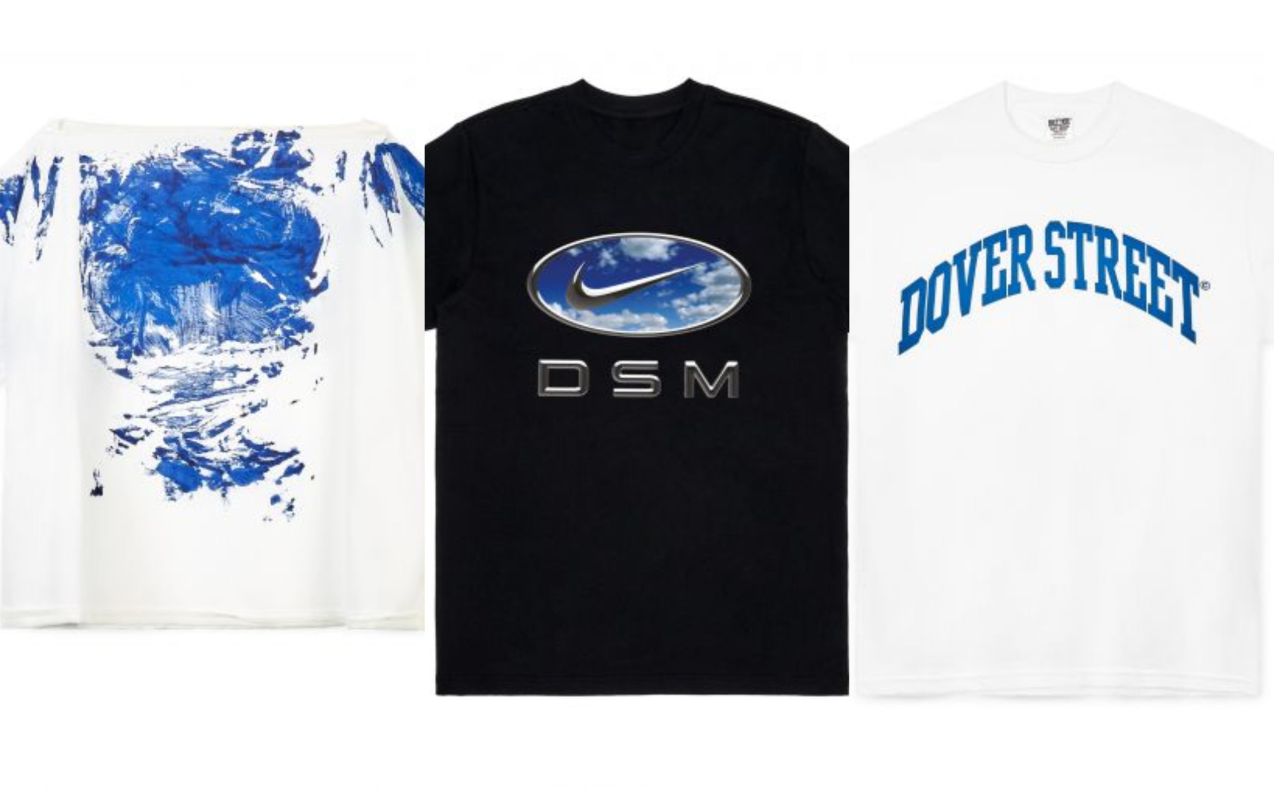 DSM Pairs with Raf Simons, Sacai, Nike and More for Covid-19 Relief T-Shirts