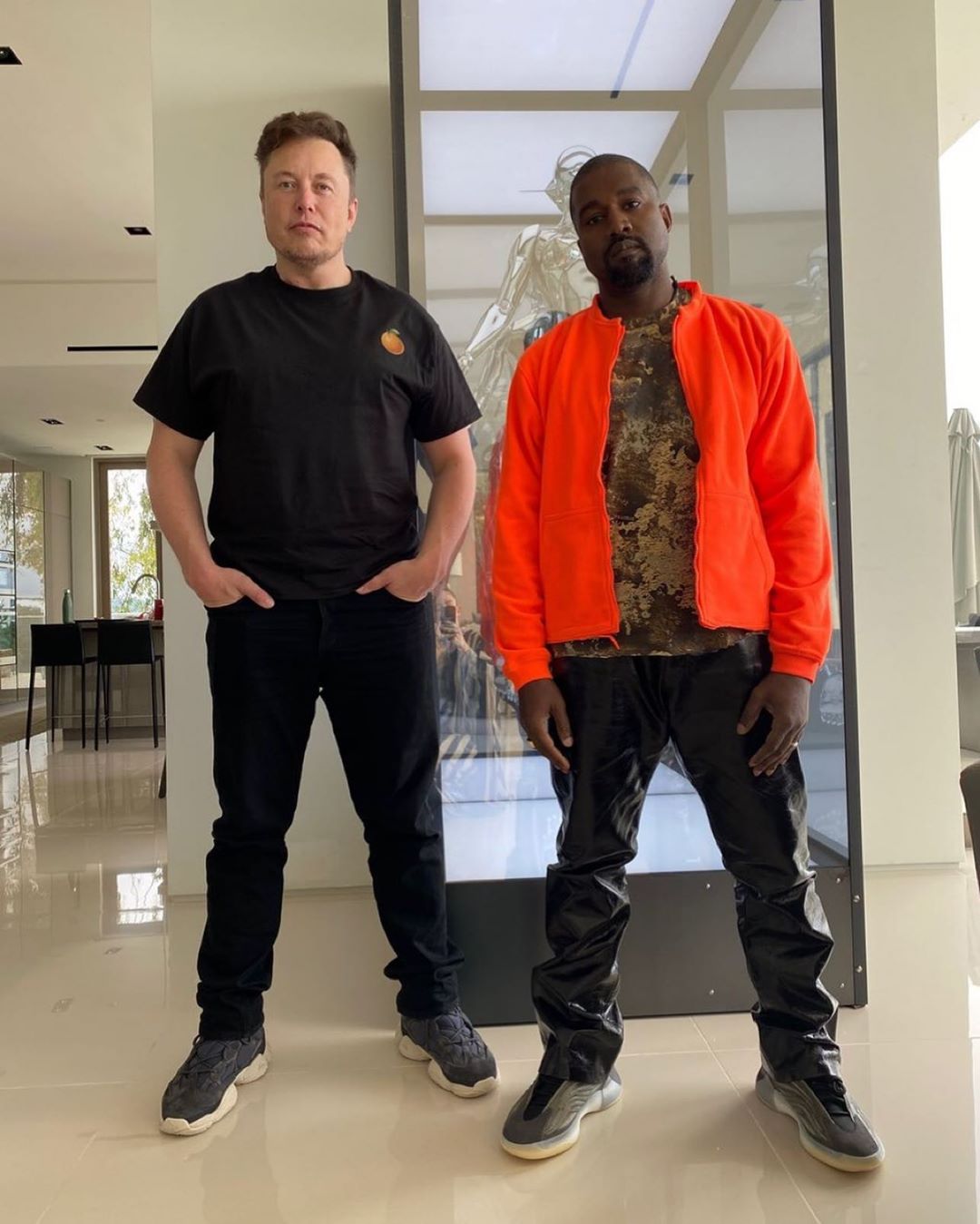 yeezy quantum with shorts