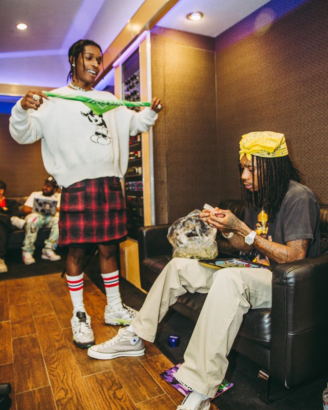 SPOTTED: A$AP Rocky Continues to Rock a Kilt – PAUSE Online
