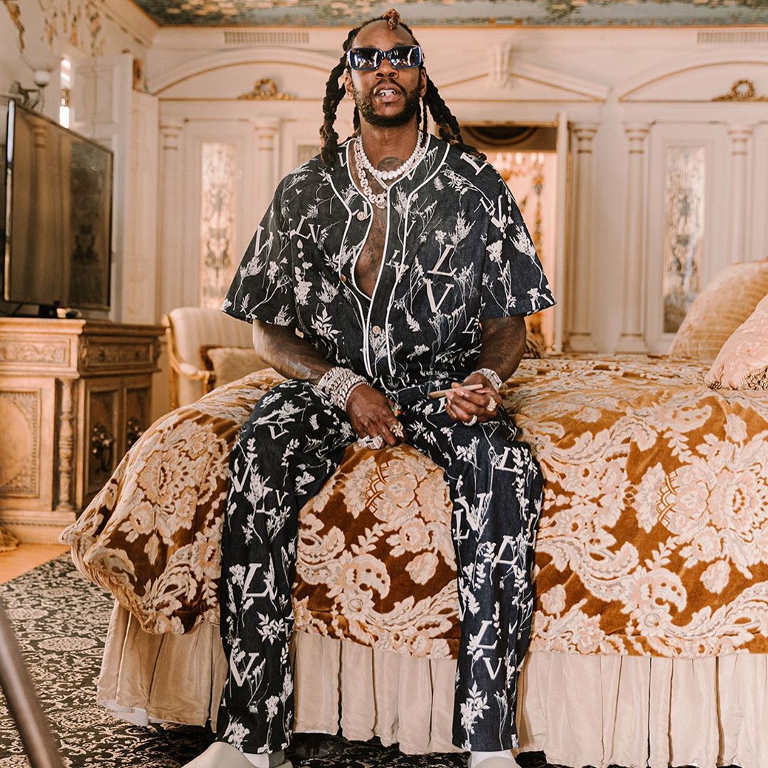 SPOTTED: 2 Chainz Relaxes in Louis Vuitton and Yeezy Slides – PAUSE Online