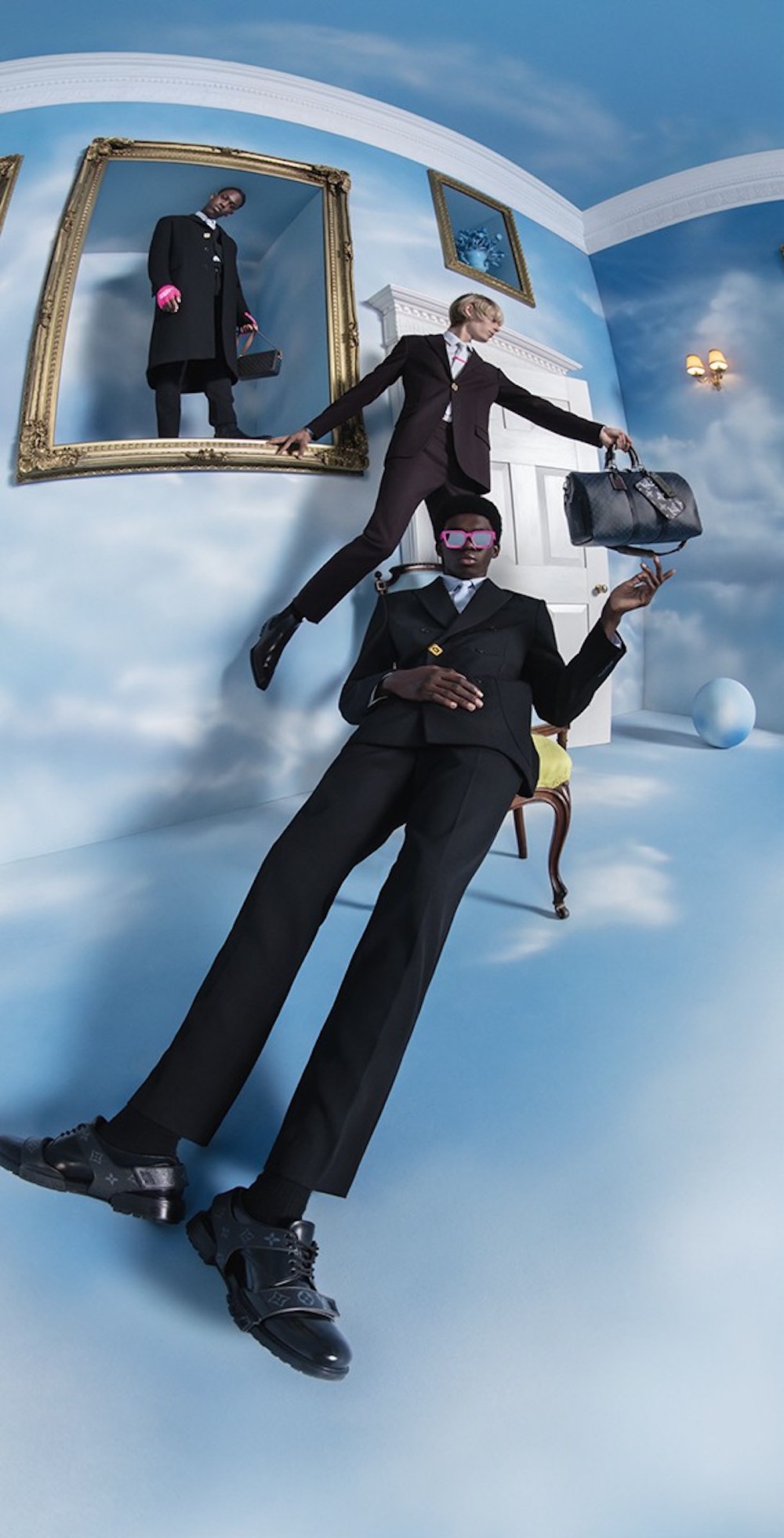Louis Vuitton Men's Fall-Winter 2020 Show: Heaven on Earth
