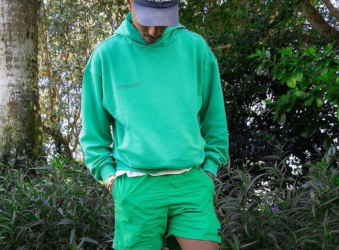 SPOTTED: Pharrell Goes All-Green in Human Made, NOAH & Pangaia