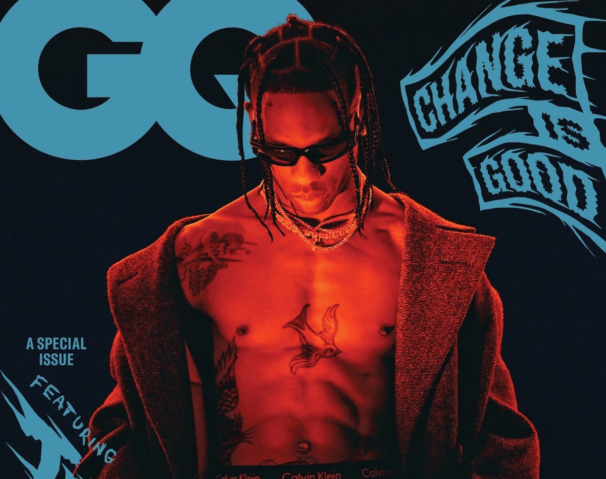 SPOTTED: Travis Scott Covers American GQ’s September Issue