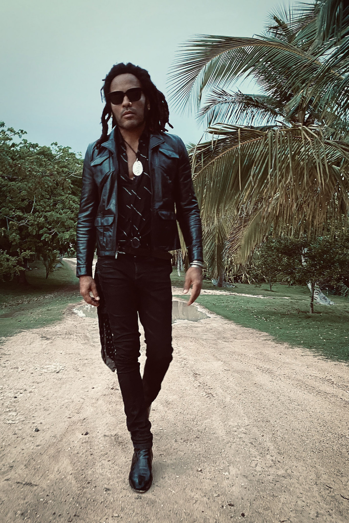 SPOTTED: Lenny Kravitz Dons All Saint Laurent for WWD Interview – PAUSE