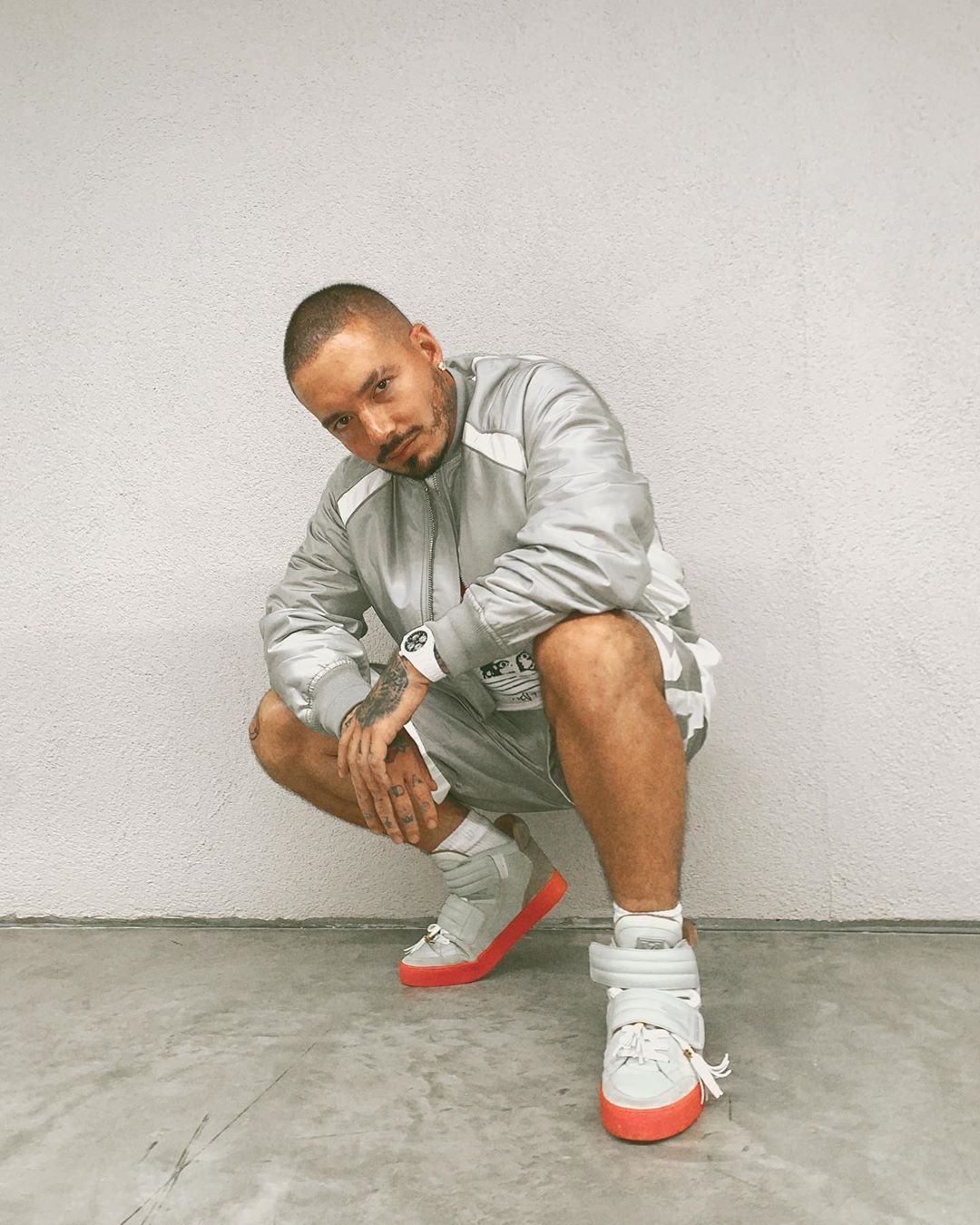 SPOTTED: J Balvin in Rare Louis Vuitton X Kanye West Sneakers