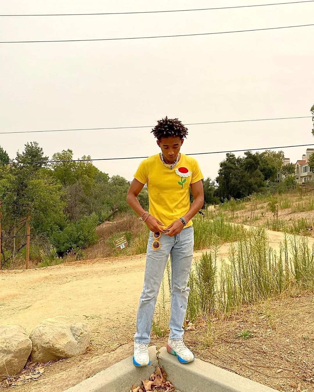 Jaden smith wearing new balance sale