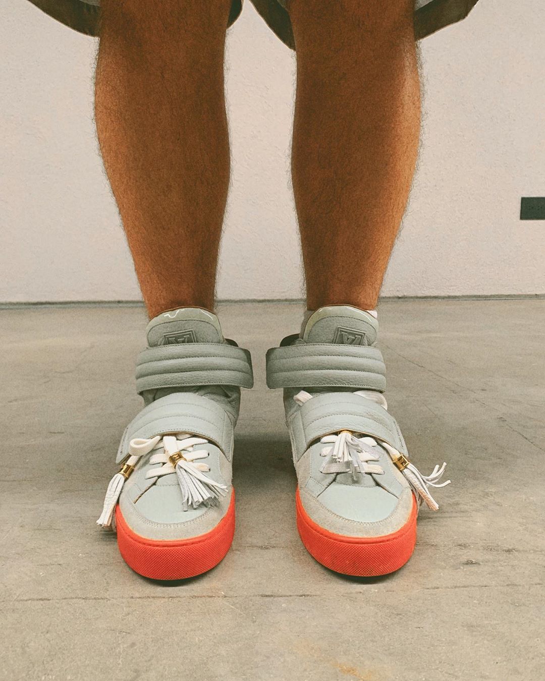 A Look @ Kanye West Louis Vuitton Sneakers 