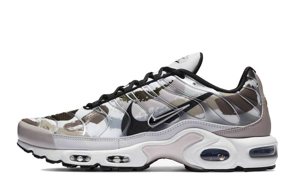 nike tn air max plus brushstroke camo grey