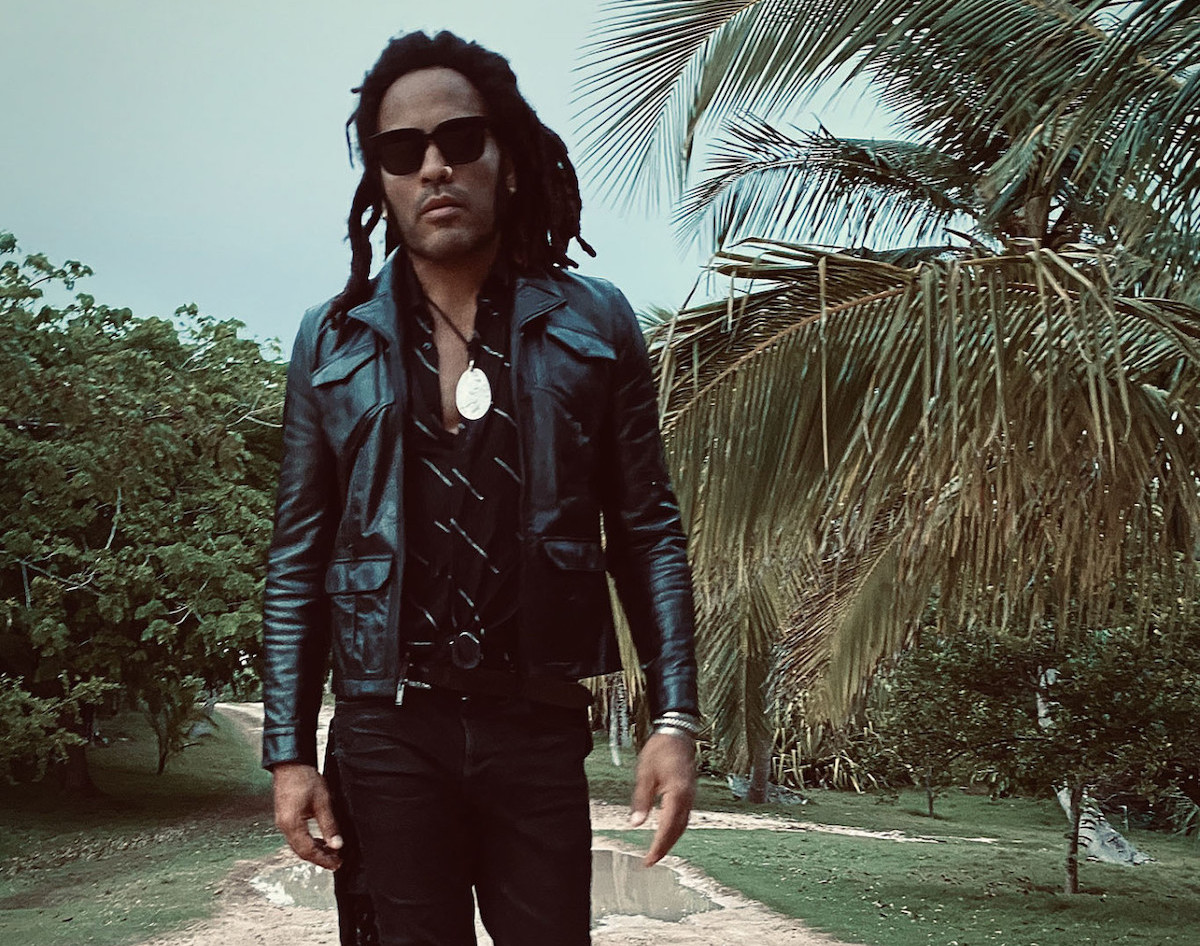 SPOTTED: Lenny Kravitz Dons All Saint Laurent for WWD Interview