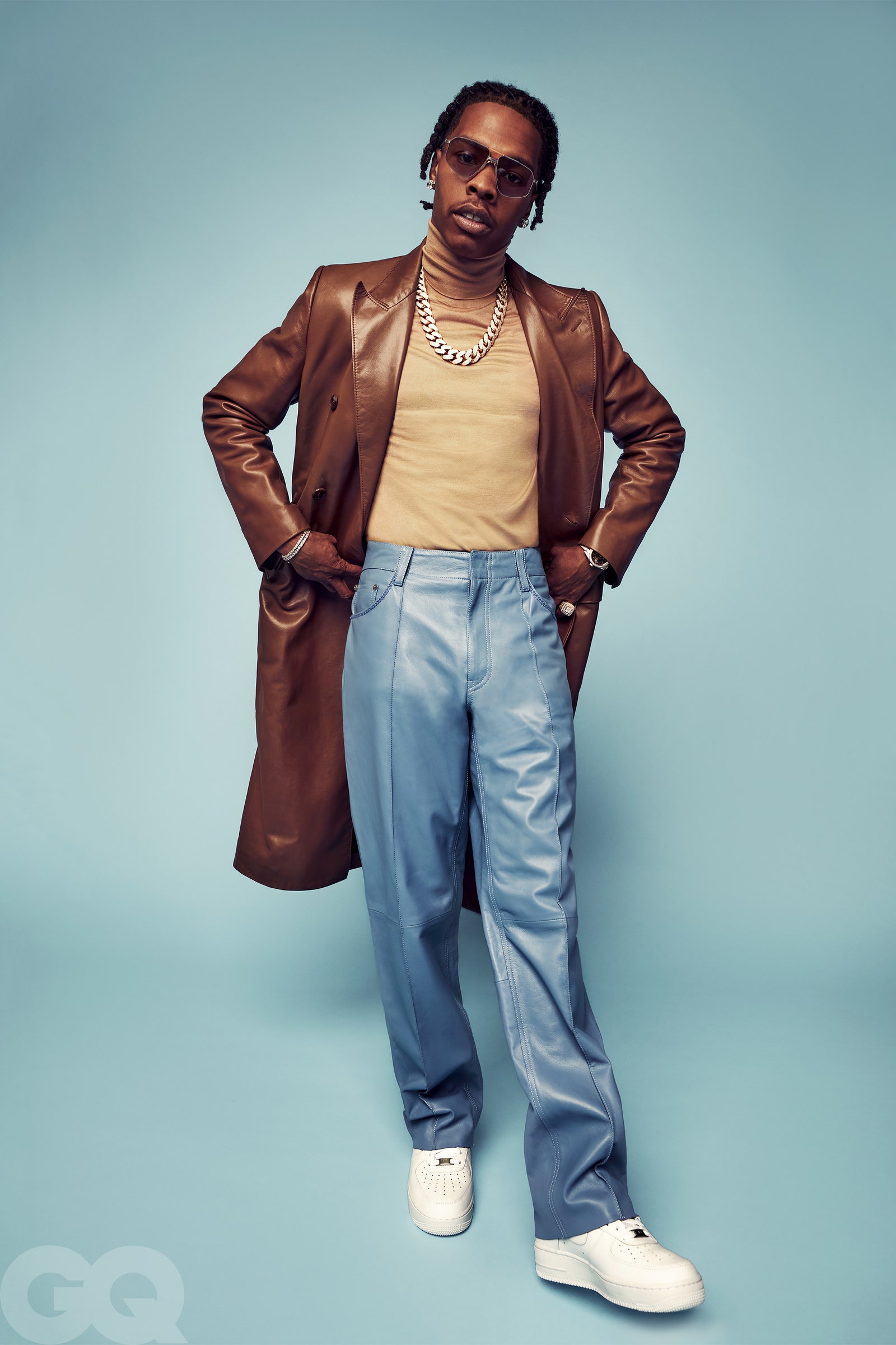 SPOTTED: Lil Baby Rocks Leather Tailoring for GQ – PAUSE Online