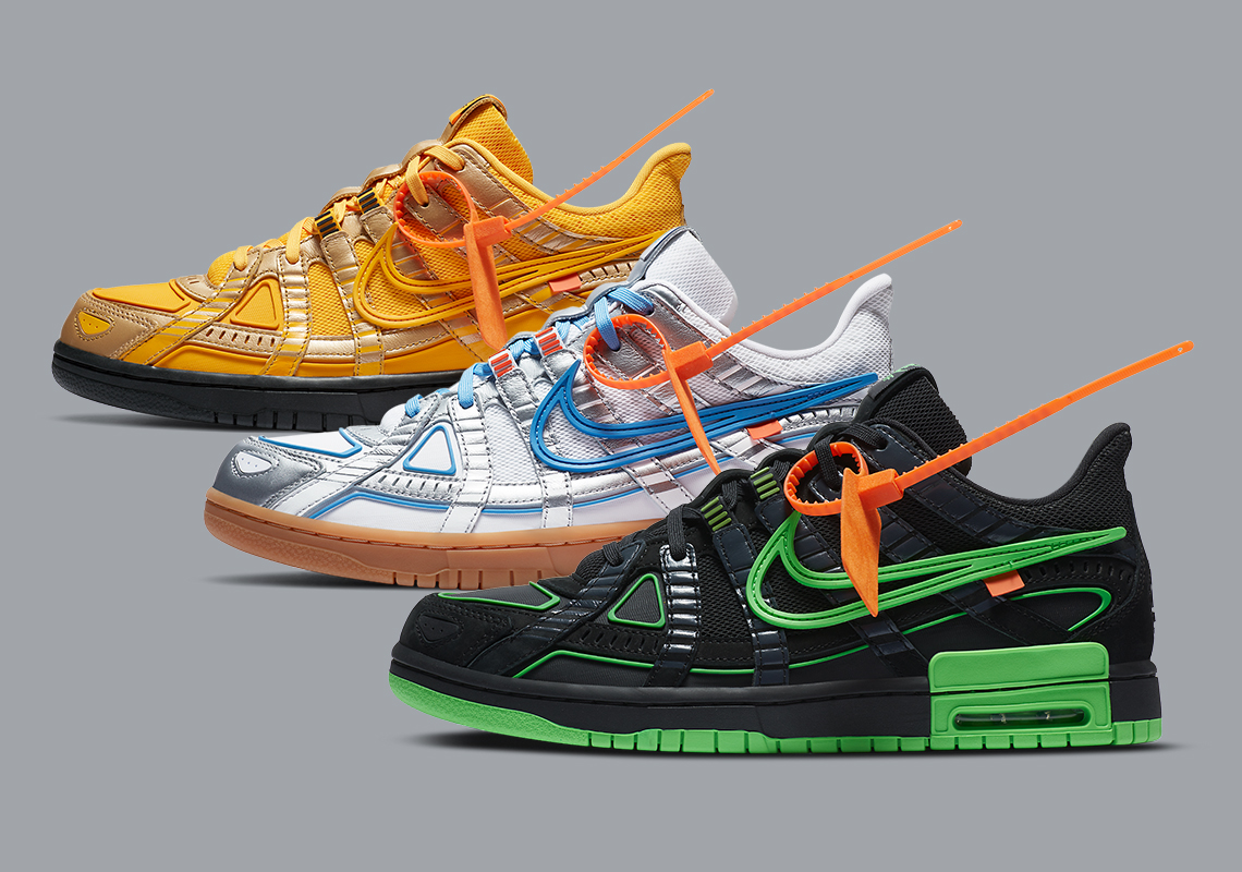 Nike and Off White Reconvene For Rubber Dunk  Release 