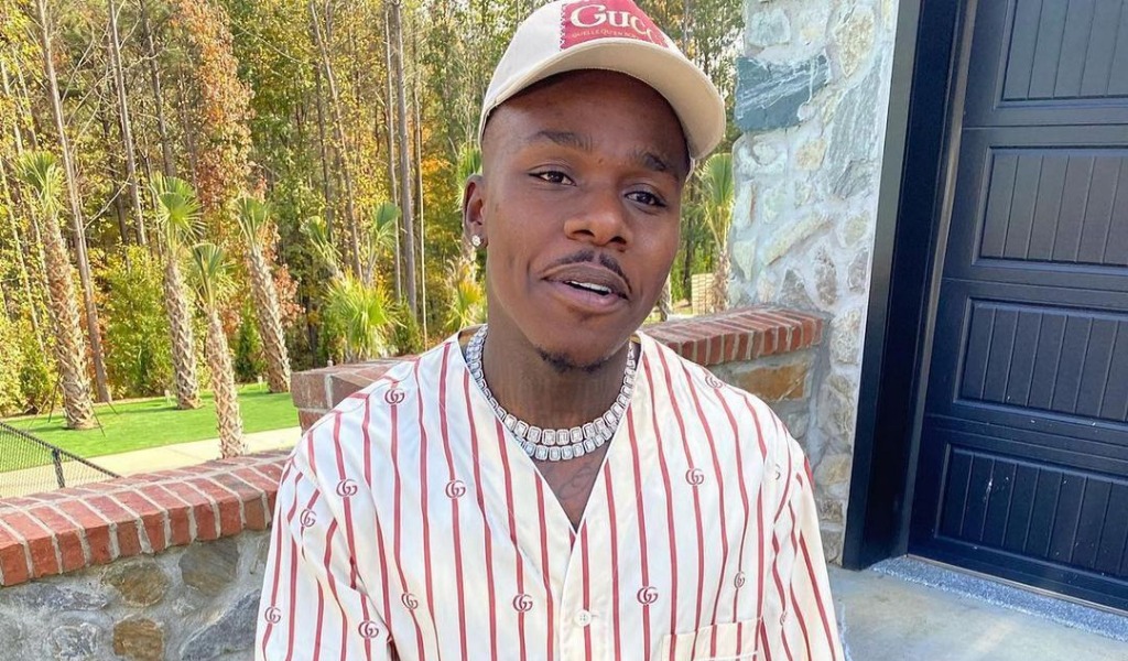 SPOTTED: DaBaby Steps Out in Gucci