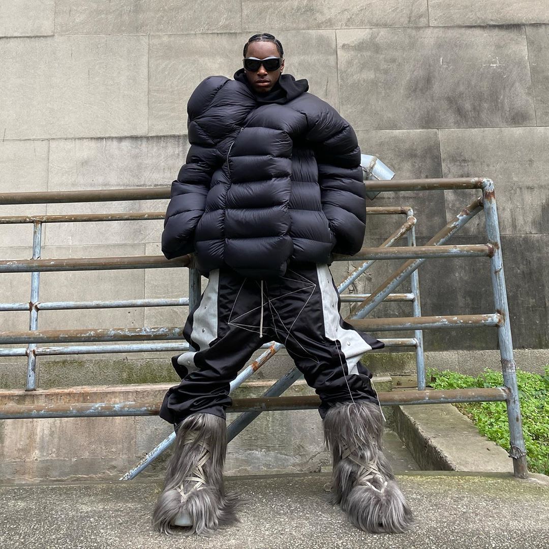 SPOTTED: Bloody Osiris in Moncler x Rick Owens – PAUSE Online | Men's ...