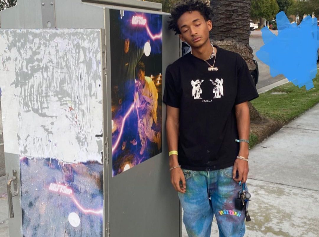 SPOTTED: Jaden Smith Keeps Things Casual in MSFTSrep & New Balance