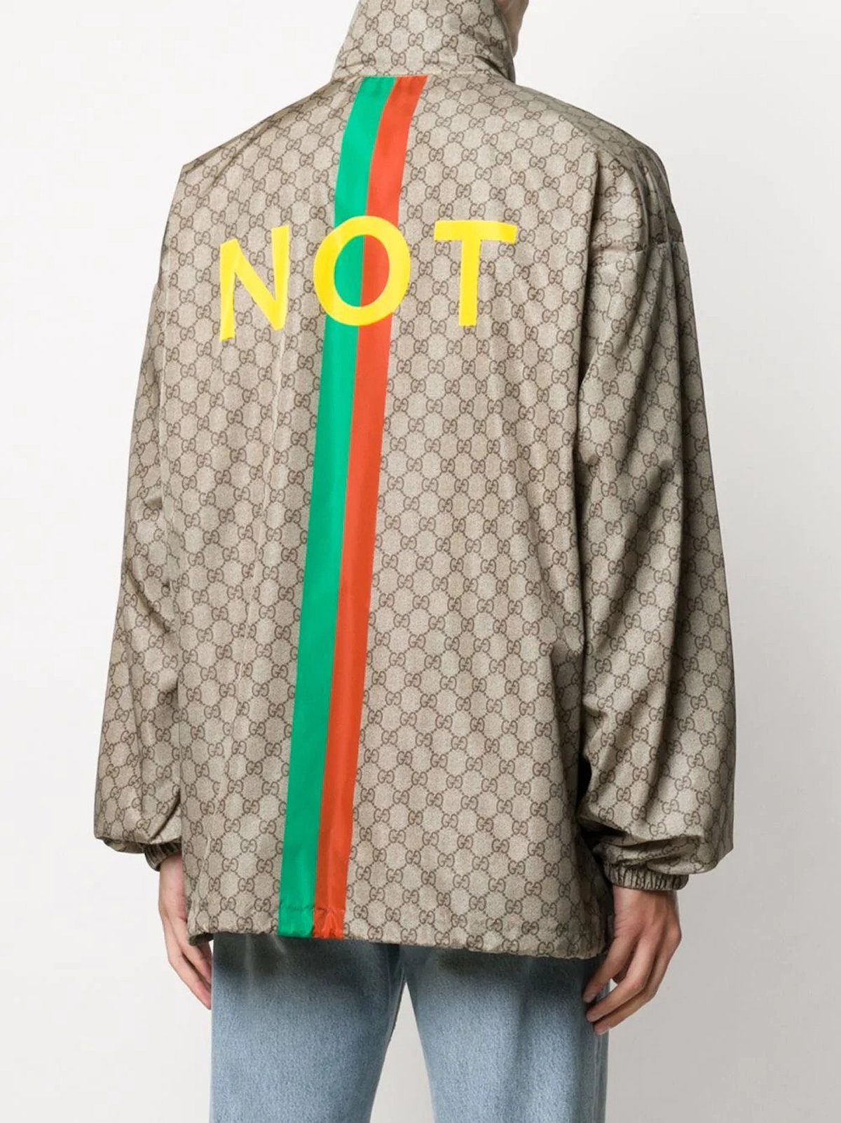 PAUSE or Skip: Gucci GG Supreme “NOT FAKE” Jacket – PAUSE Online