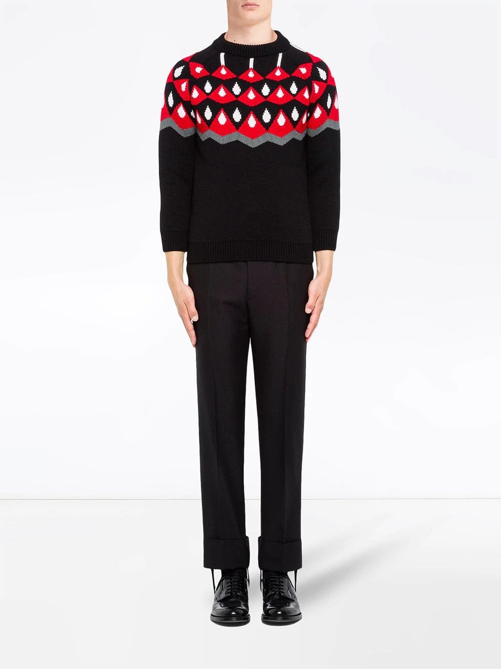 PAUSE or Skip: Prada Intarsia-Knit Jumper – PAUSE Online | Men's ...