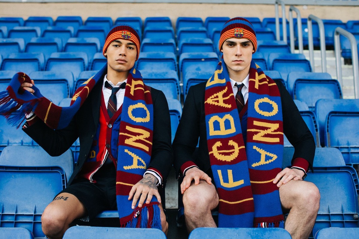 Thom Browne’s x FC Barcelona Release Charitable Capsule Collection