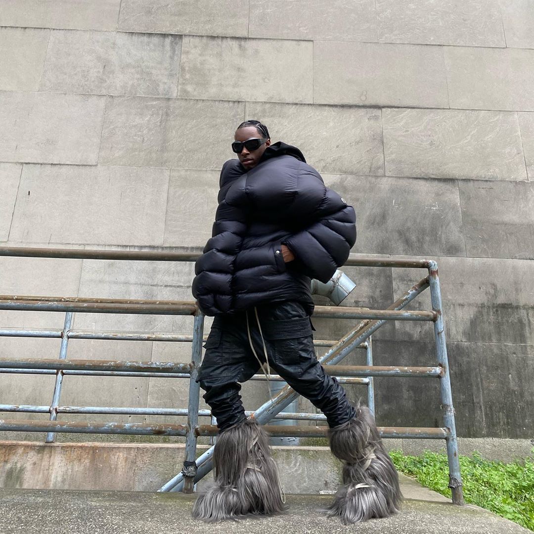 Rick owens discount x moncler hikoville