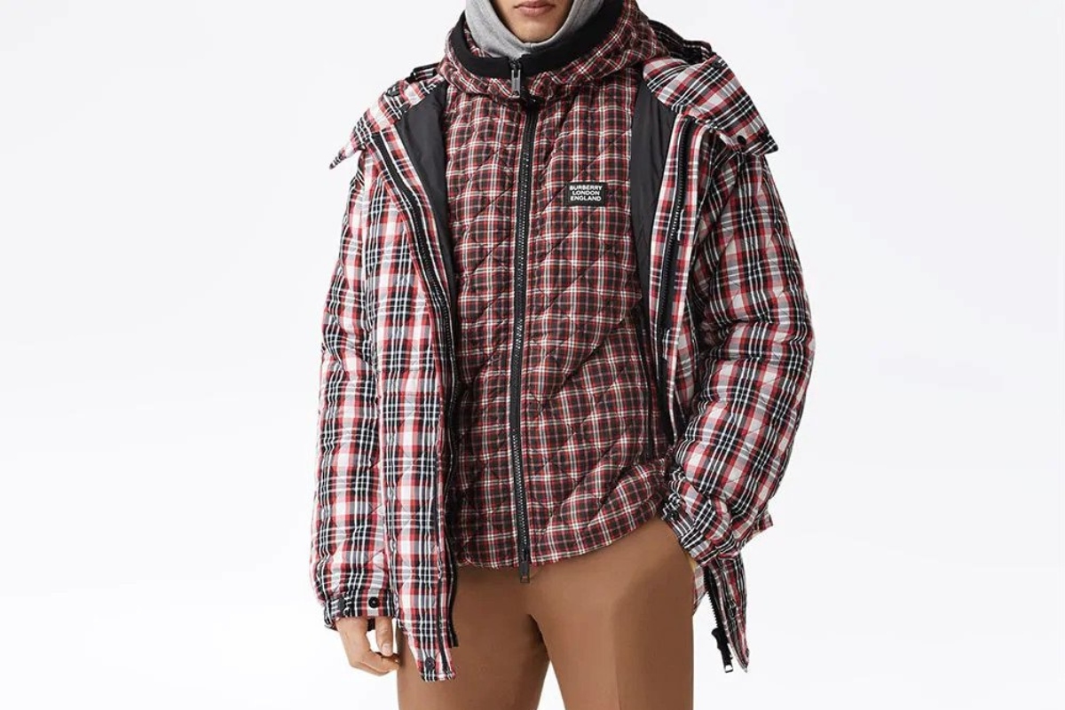 PAUSE or Skip: Burberry Quilted Check-Print Jacket