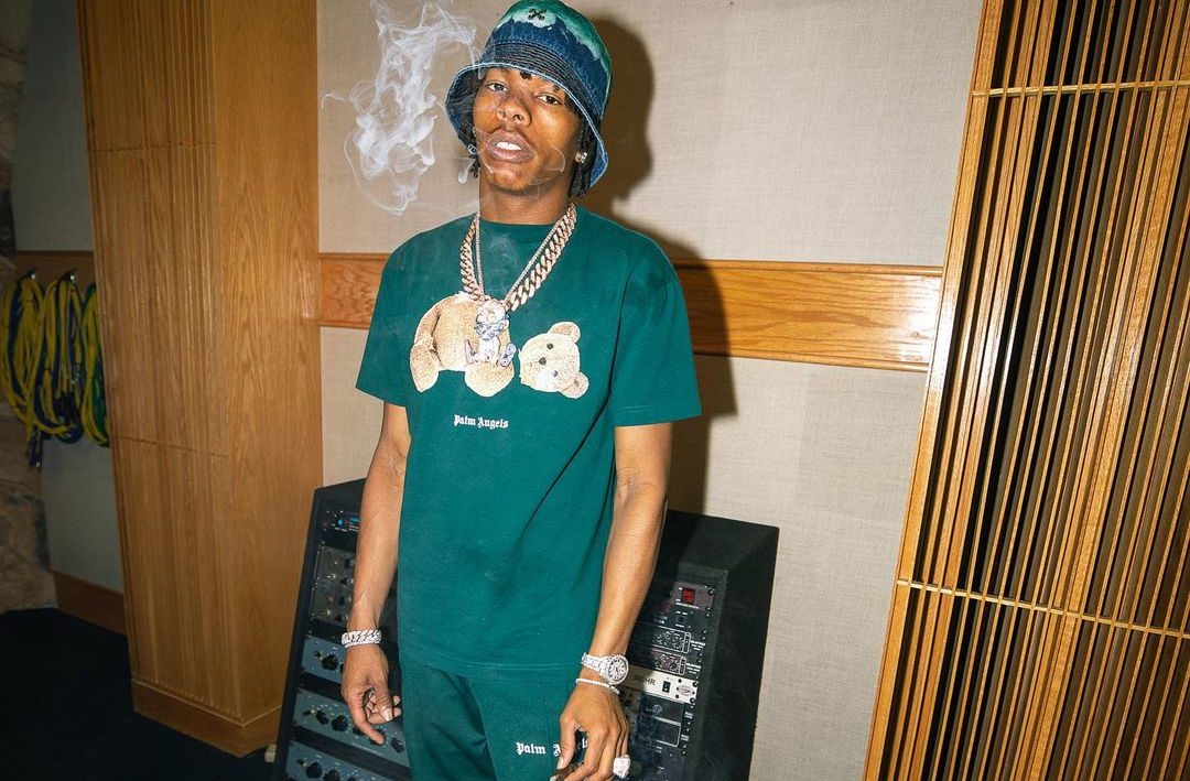 SPOTTED: Lil Baby Dons All Green Palm Angels, Off-White, & Dior