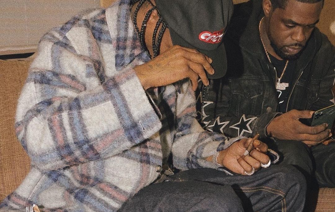 SPOTTED: La Flame in Nike Dunk Low Cactus Jack x PlayStation