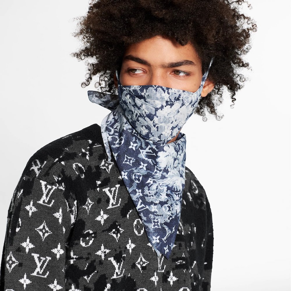 PAUSE or Skip: Louis Vuitton Monogram Face Mask & Bandana – PAUSE