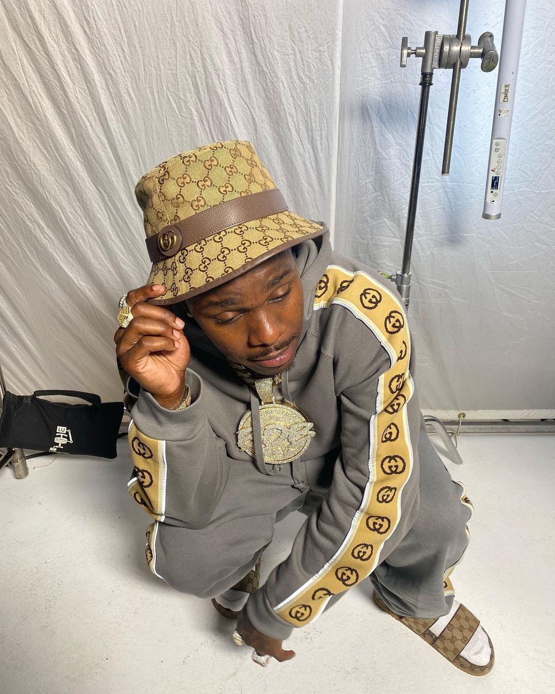 SPOTTED: DaBaby Poses in Gucci Outfit – PAUSE Online  Men's Fashion,  Street Style, Fashion News & Streetwear