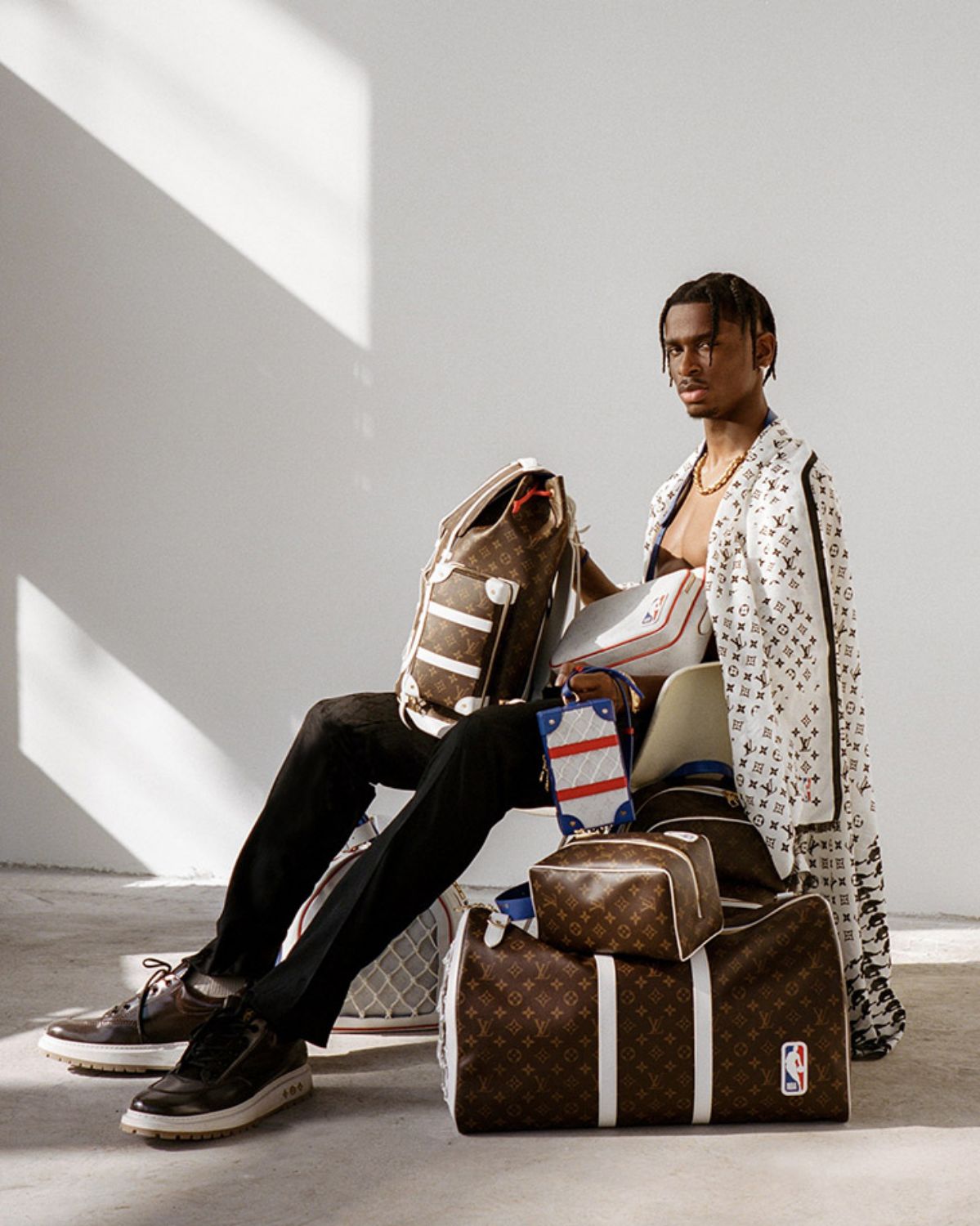 Shai Gilgeous-Alexander Models First Louis Vuitton x NBA Collection – PAUSE  Online