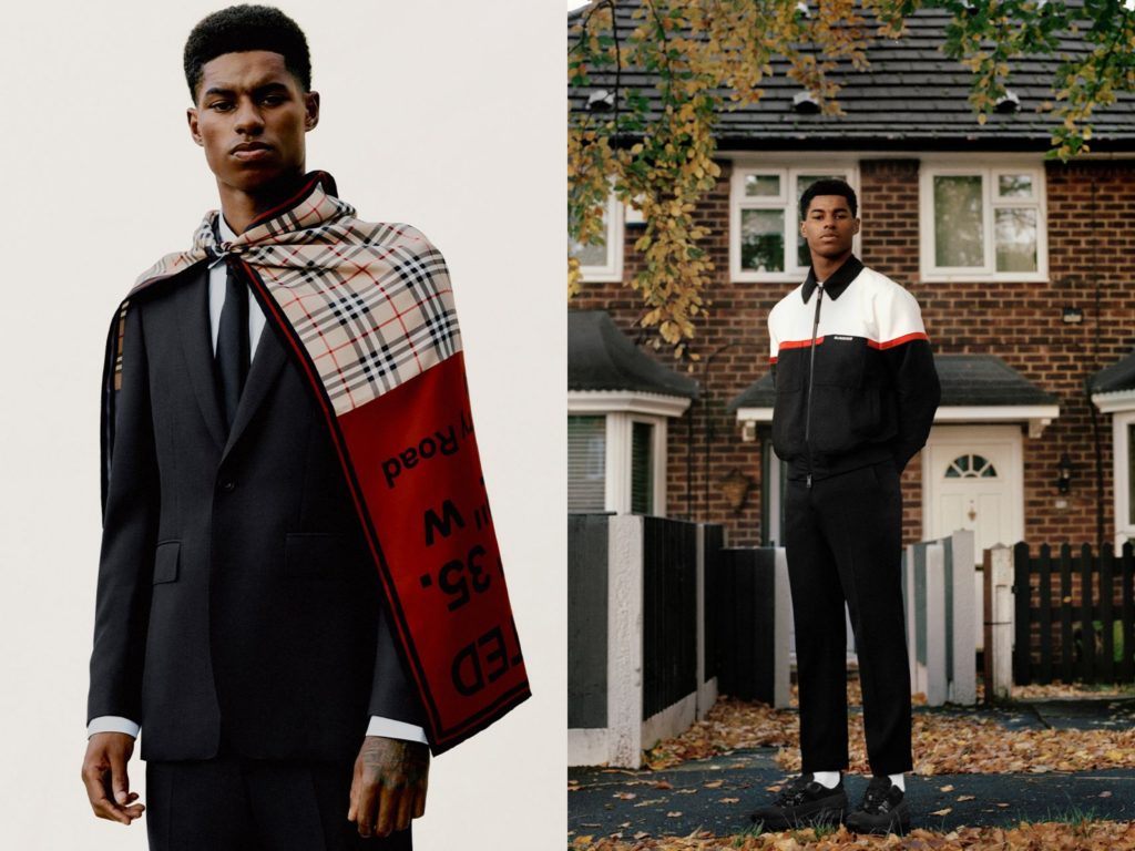 Burberry Team up with Marcus Rashford to Support Young People Around ...