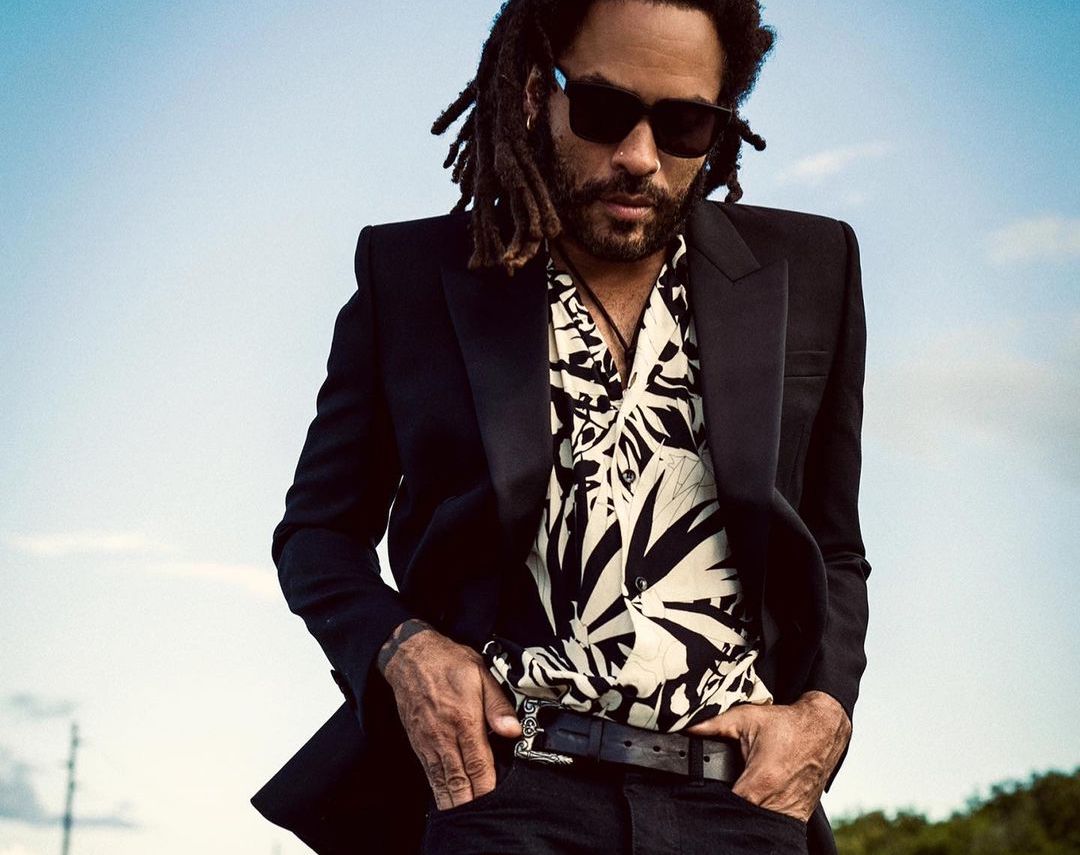 SPOTTED: Lenny Kravitz in Saint Laurent for W Magazine