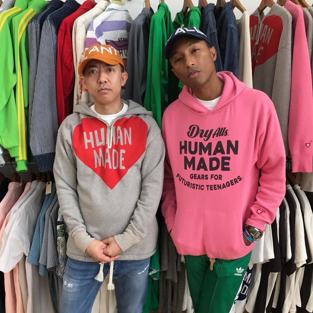 SPOTTED: Pharrell Williams & NIGO in Human Made & adidas – PAUSE Online