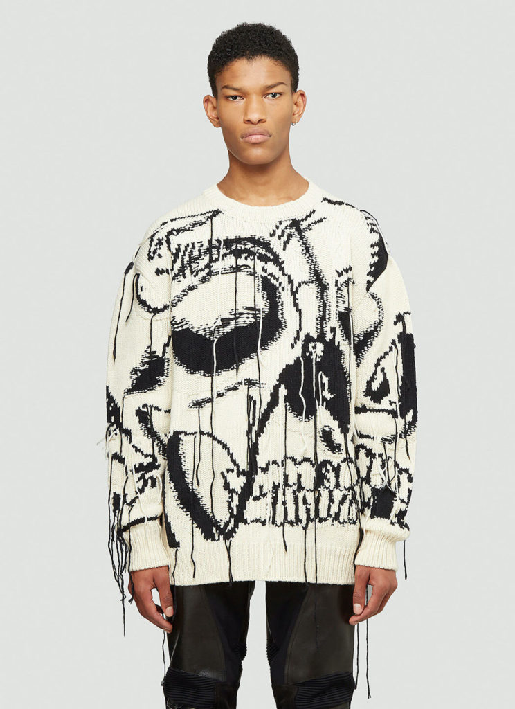 PAUSE or Skip: Alexander McQueen Exploded Skull Knitted Jumper – PAUSE ...